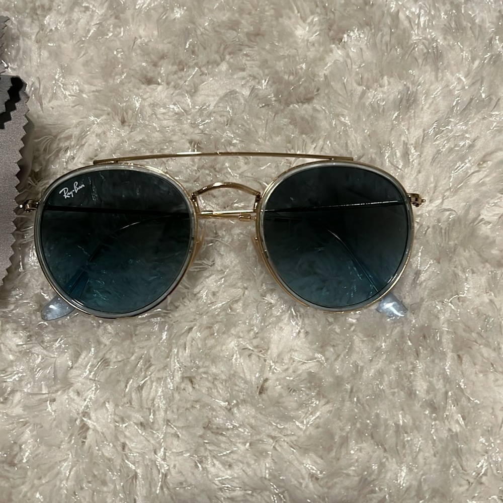 blue double bridge ray bans!